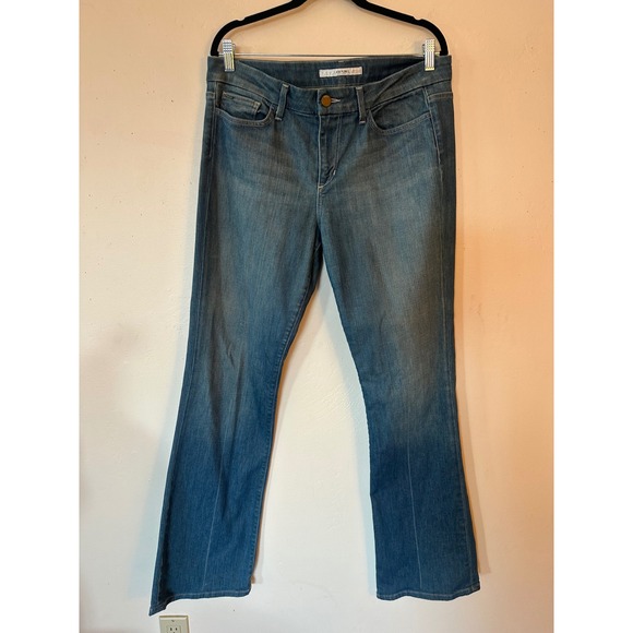 Joe's Jeans Denim - Joes Jeans Muse Flare Leg Blue Denim Jeans Denueve Wash Size 32 AXVE5790